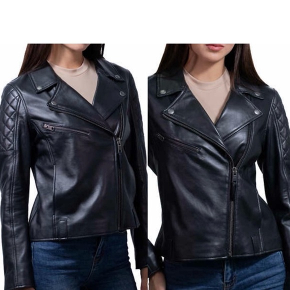 Frye women’s LEATHERBIKER JACKET
